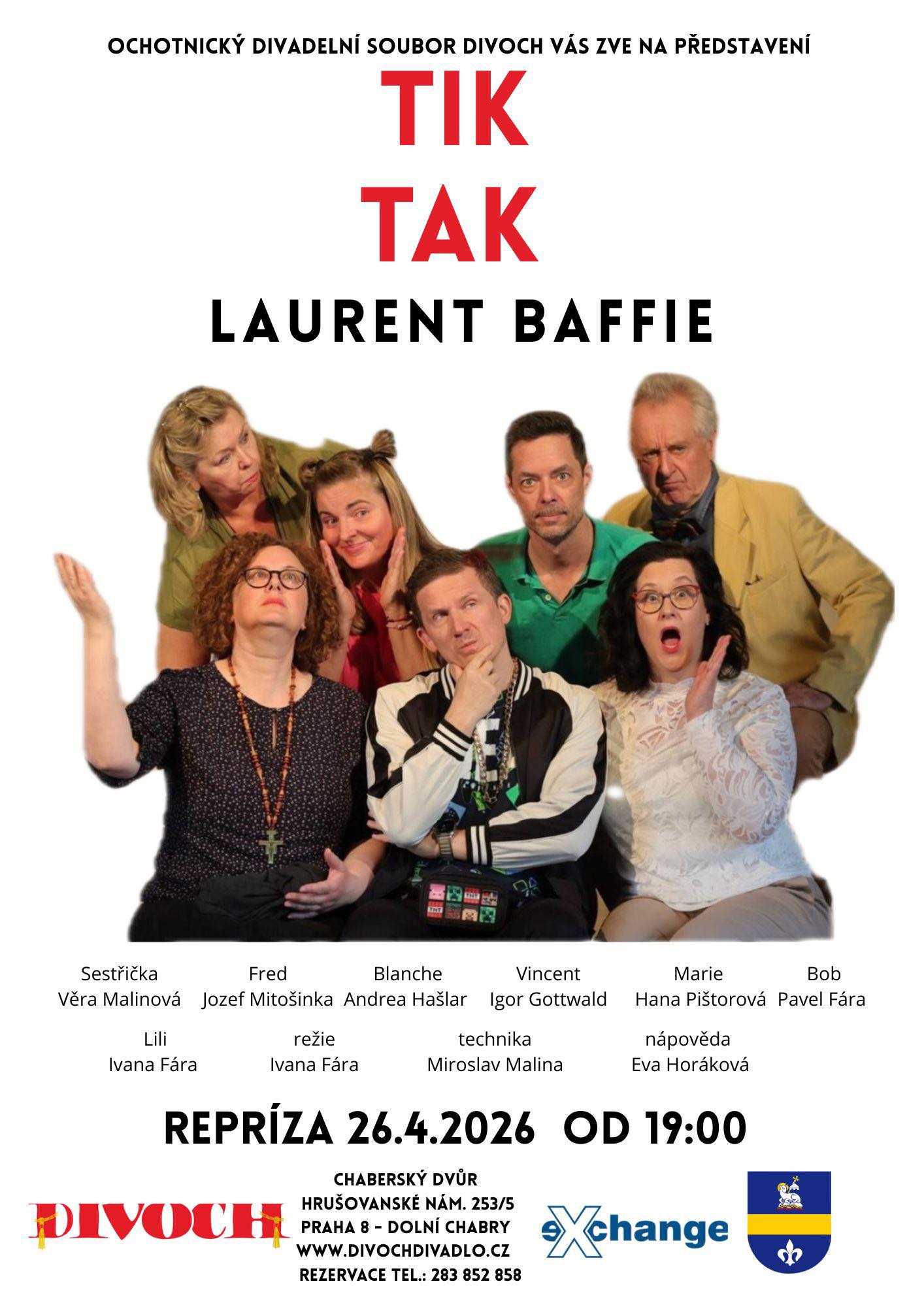 Tik Tak - repríza 26. 4. 2026